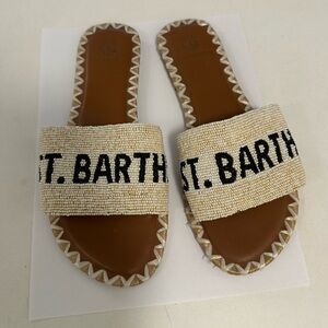 ST. Barths Hand Beaded Sandal
